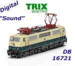 16721 TRIX MiniTRIX N Elektrická lokomotiva řady 111, DB  - Zvuk