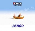 16800 Noch Rowing Boat and 2 figures, H0