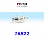 16822 Noch Fishing Boat with 2 figures, H0