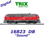 16823 TRIX MiniTRIX N  Diesel Locomotive Class 218  of the DB - Sound