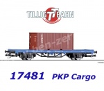 17481 Tillig TT Kontejnerový vůz řady Lgs,  PKP Cargo