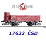 17622 Tillig TT Open car Type Ut with brakeman´s cab, of the CSD