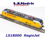18000 LS Models 3dílná souprava RegioJet s Vectronem a 2 vozy BPM (ex SBB)