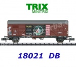 18021 TRIX MiniTRIX N  Uzavřený nákladní vůz řady Glmhs 36 Leipzig  “75 Jahre Faller”, DB