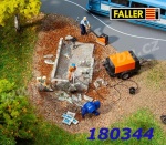 180344 Faller Construction machine set, H0