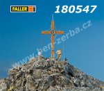 180547 Faller Summit Cross with Mountain Peak, H0