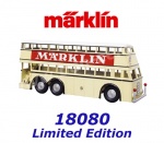 18080 Marklin Double Decker Bus with "Märklin" Advertising, 1:43