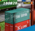 Faller 180848-1/87/h0 40' Hi-CUBE container-K-Line-NUOVO 