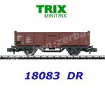 18083 TRIX MiniTRIX N Otevřený nákladní vůz řady Es 5520, DR