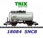18084 TRIX MiniTRIX N  Tank Car  "CAIB" of the SNCB
