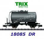 18085 TRIX MiniTRIX N Two-axle tank car of the DR