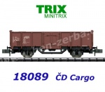 18089 TRIX MiniTRIX N Otevřený nákladní vůz typu gondola řady Es 110.8, ČD Cargo