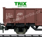18089 TRIX MiniTRIX N Otevřený nákladní vůz typu gondola řady Es 110.8, ČD Cargo