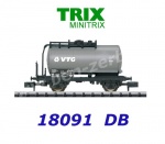 18091 TRIX MiniTRIX N  2-nápravový cisternový vůz "VTG", DB