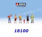 18100 Noch Pedestrians, 6 Figures,  H0