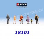 18101 Noch Pedestrians, 6 Figures,  H0