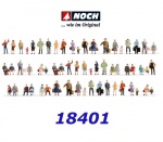 18401 Noch Mega set figurek (60 figurek) H0