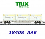 18408 TRIX MiniTRIX N Kontejnerový vůz řady Sgnss se 3 kontejnery Innofreight