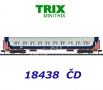18438 TRIX MiniTRIX N Rychlíkový vůz 2. třídy řady Y/B, ČD