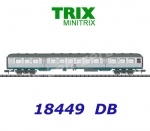 18449 TRIX MiniTRIX N Commuter car, 2nd class (Bn 720) "Silberling" of the DB