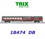 18474 TRIX MiniTRIX N Rychlíkový jídelní vůz řady WRümh 132, DB