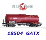 18504 Tillig TT Tank Car Type Zas "GATX" of the Rail Polska
