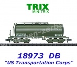 18973 TRIX MiniTRIX N Cisternový vůz řady Uerdingen v barvách a značení US Transportation Corps
