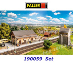190059 Faller Set nádraží Susch, H0