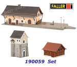 190059 Faller Set nádraží Susch, H0