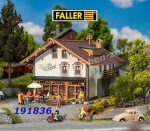 191836 Faller Alpský dům s kavárnou, H0