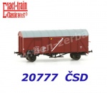 20777A Exact-train Two 2-axle boxcar type Glm/Ztrn of the CSD