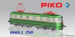 21022 Piko Electric locomotive E669.1 of the CSD - Sound