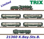 21360 Trix "Bavarian Express Train" Set of the  K.Bay.Sts.B. - Sound