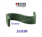 21520 Noch Živý plot vysoký, tmavě zelený, 2 ks, H0