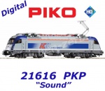 21616 Piko Elektrická lokomotiva řady 183 Husarz, PKP Intercity - Zvuk