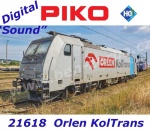 21618 Piko Elektrická lokomotiva řady 186, ORLEN KolTrans - Zvuk