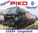 21634 Piko Elektrická lokomotiva Vectron 193 (EU46), CargoUnit - Zvuk