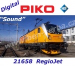 21658 Piko Elektrická lokomotiva řady 388, Regiojet - Zvuk