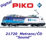 21720 Piko Electric locomotive Class 388 of the Metrans Cargo - Sound