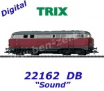 22162 TRIX Dieselová lokomotiva řady  V 160 "Lollo", DB  - Zvuk