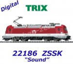 22186 Trix  Elektrická lokomotiva řady 381, Škoda 109 E, ZSSK, Zvuk