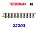 22203 Fleischmann N Kolej rovná, 104.2 mm, N