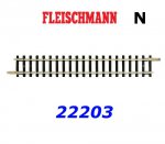22203 Fleischmann N Kolej rovná, 104.2 mm, N