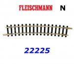 22225 Fleischmann N Curved track R4=329,5 mm, 15º