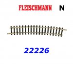 22226 Fleischmann N Curved track R5=362,6 mm 15º