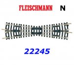 22245 Fleischmann N Křížení 15°, 112,6 mm