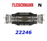 22246 Fleischmann N Electric Double Slip Turnout 15
