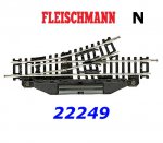 22249 Fleischmann N Elektrická výhybka, levá 24°