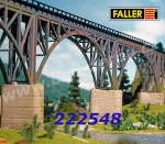 222548 Faller Set of concrete bridge piers, N