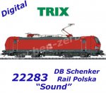 22283 TRIX Elektrická lokomotiva řady 170 Vectron, DB Schenker Rail Polska - Zvuk